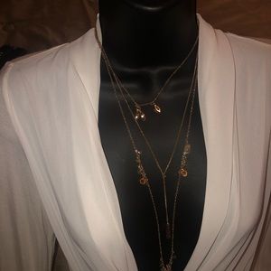 Arden B, open cut blouse